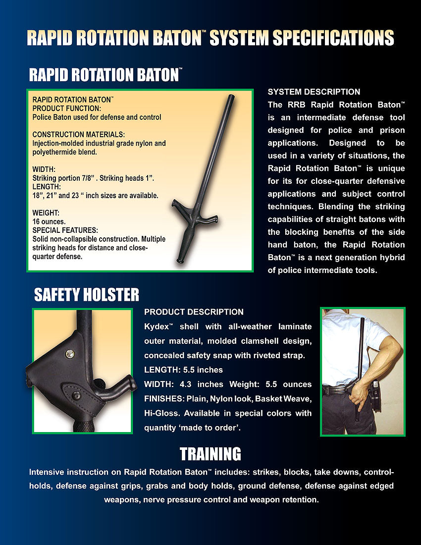 Baton Rotation Experiment Batons – RRBSystems.com